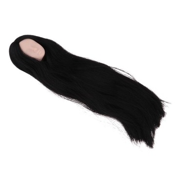 1/6 Mężczyzna Bjd Doll Czarne włosy Głowa