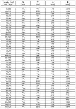 БЕЛАЯ МЕТАЛЛИЧЕСКАЯ РУЧКА ДЛЯ ДВЕРИ 30X70