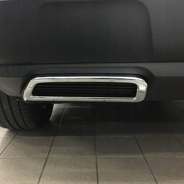 НАКЛАДКИ НА ГЛУШИТЕЛЬ ХРОМ PEUGEOT 5008 3008