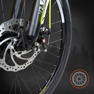 ГОРНЫЙ ВЕЛОСИПЕД SHIMANO MTB 26, 21 ПЕРЕДАЧА, 2 диска SHIMANO, РАМА 18 ДЮЙМОВ, КОЛЕСА 26 ДЮЙМОВ