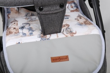 ВСТАВКА ДЛЯ ДВУХСТОРОННЕЙ КОЛЯСКИ ПРЕМИУМ ПРЕМИУМ BABYMAM