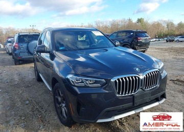 BMW X3 G01 2022 BMW X3 2022r., Xdrive30i, 2L, od ubezpieczalni 2.0 Benzyna 251KM