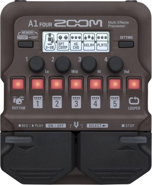 Zoom A1 Four - multiefekt do gitary akustycznej