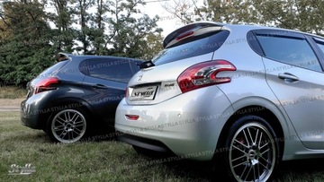 Спойлер спойлер для Peugeot 208 3/5 dw hb 03/2012--