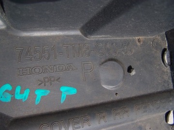 KRYT NÁRAZNÍKU ZADNÍ PRAVÁ HONDA INSIGHT II ZE2