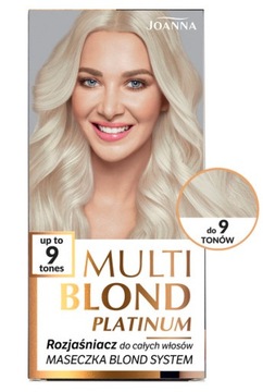 Joanna Multi Blond rozjaśniacz do włosów do 9tonów