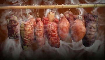 ДЕРЕВЯННАЯ САДОВАЯ КОПИЛЬНИЦА С ПОЛКОЙ