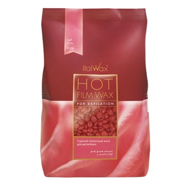 ItalWax Depilacja wosk twardy Rose Róża 100g