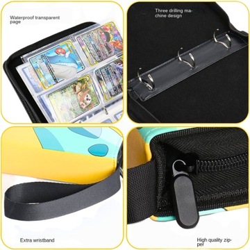 Album Na 400 Kart Suwak Kolory Zamek Pokemon Pikachu Dla Dziecka Prezent