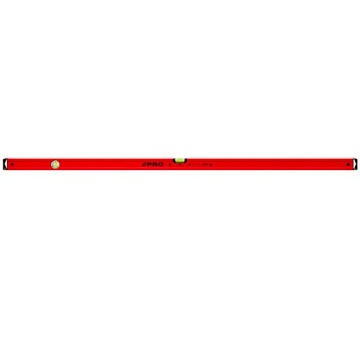 POZIOMNICA POZIOMICA LIBELLA PRO600 MALOWANA CZERWONA 150 CM