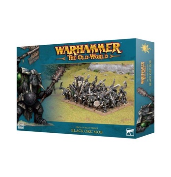 THE OLD WORLD ORC AND GOBLINS Black Ork Mob