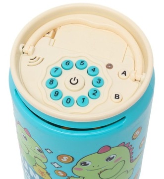 КОПИЛКА С КОДОМ, РАЗНОЦВЕТНАЯ БАНКА С ЖИВОТНЫМИ