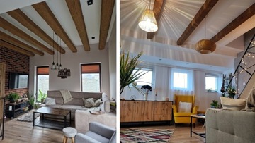 БАЛКИ РУСТИК СОВРЕМЕННЫЙ БРУГ Имитация 12х12 4 м