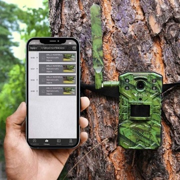 Лесная фотоловушка GSM Solar ORLLO Huntercam 4 4Mpx + карта 128GB