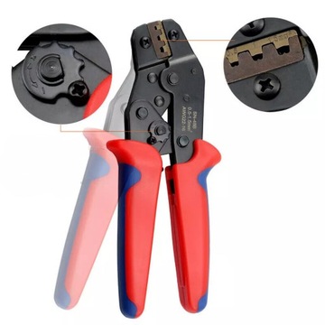 ZESTAW ZACISKARKA KONEKTORÓW MATRYC PRASKA KABLI ZACISKARKA KONEKTORÓW 8SZT