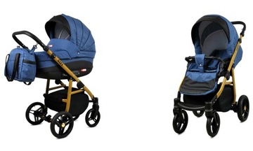Wózek dziecięcy 2w1 głęboki spacerowy BabyLux AXEL