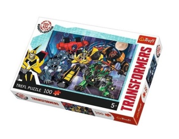 Пазл для 6 лет, 100 деталей, Трансформеры ХИТ!