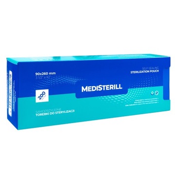 TOREBKI DO STERYLIZACJI 90 X 260 MM CLAVIER 200SZT