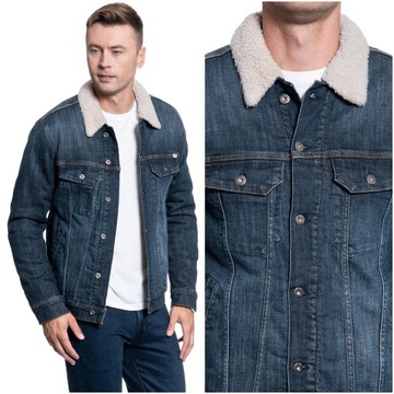 Męska kurtka zimowa Mustang DALLAS SHEARLING M