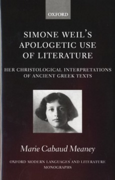 Simone Weil's Apologetic Use of Literature EBOOK