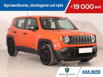 Jeep Renegade SUV 1.6 E-TorQ 110KM 2018 Jeep Renegade 1.6 E-torQ, Salon Polska