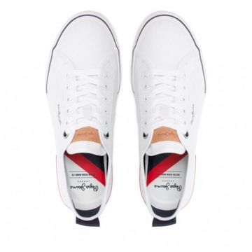 Pepe Jeans Tenisówki Kenton Smart 22 PMS30811 White 800