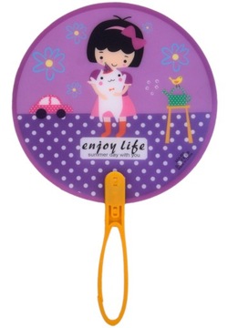 WACHLARZ DZIECIĘCY Wesoły PLEKSA OZDOBA 28cm