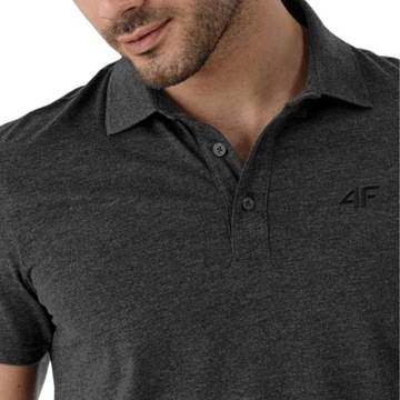 Men's Men's T -Fish Вышитый логотип 4F Sports T -Frish ежедневно