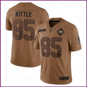 23-24 San Francisco 49ers Gra George Kittle Jersey Koszulki do rugby