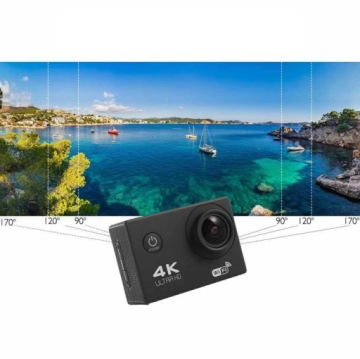 СПОРТИВНАЯ КАМЕРА FULL HD WIFI PRO GO ВОДОНЕПРОНИЦАЕМЫЕ АКСЕССУАРЫ КРЕПЛЕНИЯ