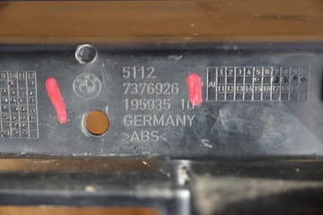 BMW 2 F45 7376926 VÝZTUHA NÁRAZNÍKU PRAVÝ ZADNÍ