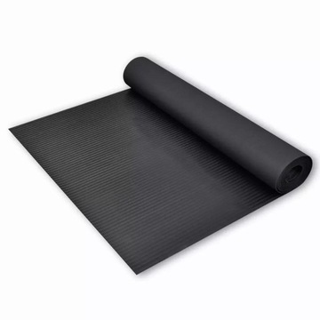 Mata VidaXL 200cm x 100cm czarny 3 mm
