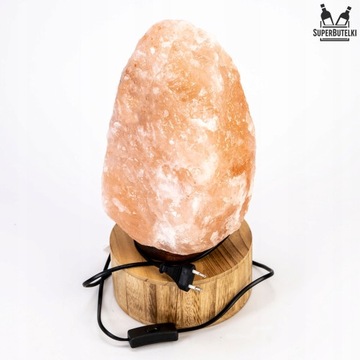 Соляная лампа SuperBottles, макс. 11 кг, питание от сети.
