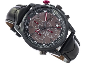 MĘSKI ZEGAREK AVIATOR AVW1369G185S GA8185 STOPER