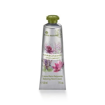 Yves Rocher krem do rąk Kwiat Lotosu Szałwia 30 ml