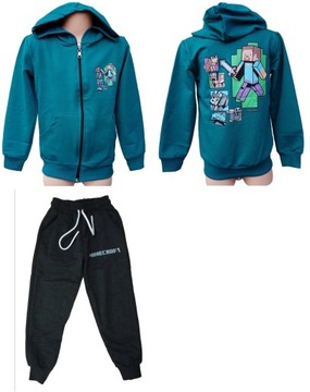 Отличный спортивный костюм толстовка штаны майнкрафт 116