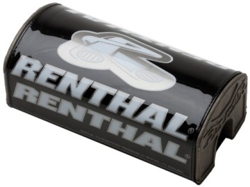 RENTHAL GĄBKA NA KIEROWNICĘ FATBAR BLACK KOLOR CZARNY Z LOGO RENTHAL