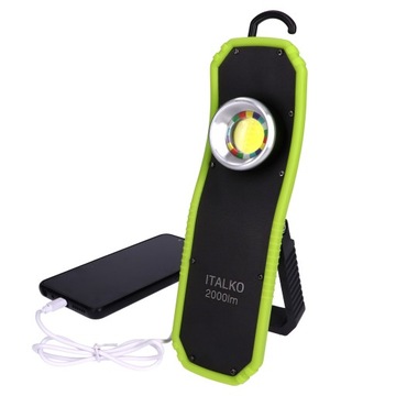 LAMPA INSPEKCYJNA LATARKA WARSZTATOWA LED COB