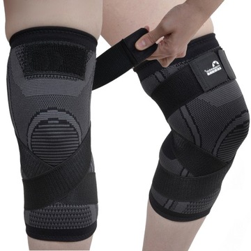 Stabilizator kolana ściągacz opaska zestaw 2szt M