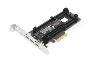 Адаптер ICY DOCK 1 твердотельный накопитель M.2 NVMe на PCIe 4.0 x4 с радиатором (EZConvert Ex