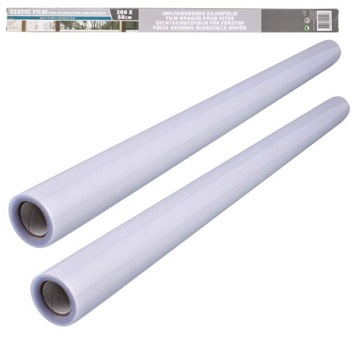 БОЛЬШАЯ ОКОННАЯ ФОЛЬГА МОЛОЧНОГО цвета ДЛЯ СТЕКЛА 2 ШТ. 58x200 XL