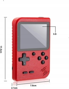 Мини-ретро портативная игровая консоль GameBoy 400 игр