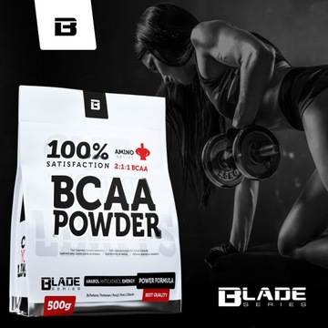 Hi TEC BLADE 100% порошок BCAA - 500 г + ГЛЮТАМИН