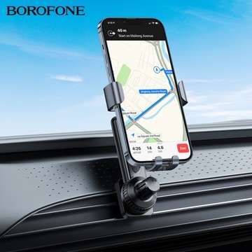 Гравитационный держатель телефона на дефлектор автомобиля ДАВЛЕНИЕ.