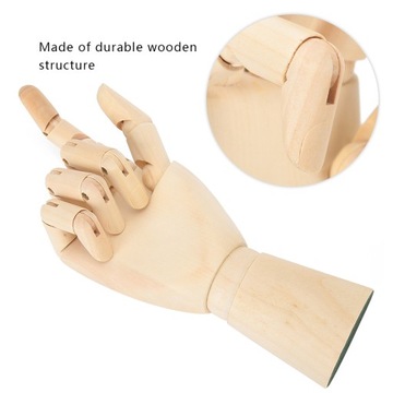 Деревянная ручная модель, художественная совместная кукла, украшение, рисунок CP