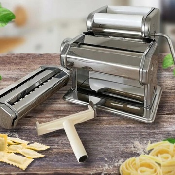 MASZYNKA DO CIĘCIA WAŁKOWANIA CIASTA 5W1 MAKARONU PIEROGÓW TYTONIU RAVIOLI