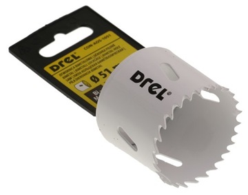 OTWORNICA KORONKA BIMETAL DO DREWNA METALU 51 mm