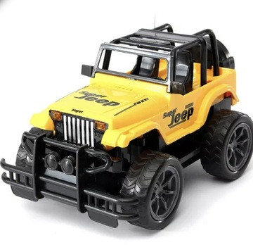 Zdalnie sterowany samochód Jeep czrwony 6 lat +