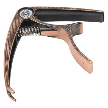 6-струнный акустический каподастр, высокопрочный металлический универсальный каподастр для электрогитары