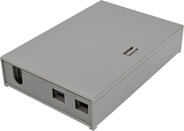 PUSZKA ABONENCKA ŚWIATŁOWODOWA 4xLC DUPLEX FTTH